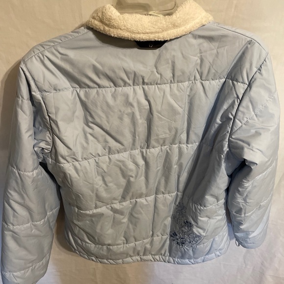 Columbia Interchange Snow Parka Women’s Size Medium Blue White Full Zip Two Pc - Picture 12 of 12